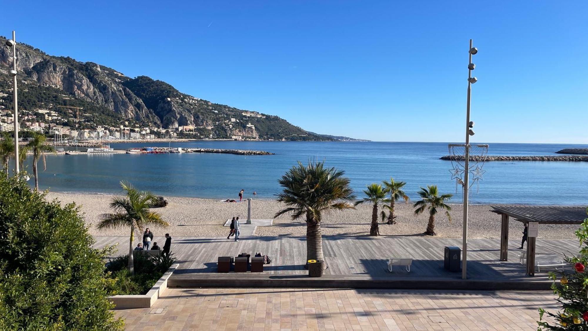Studio Rue Pietonne Proche Plage Ментона Экстерьер фото